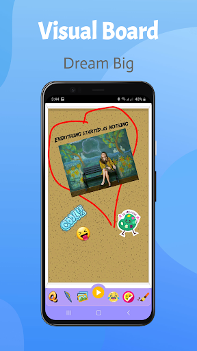 Android application Vision board: Attract desires screenshort