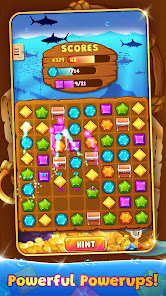 Imágen 4 Amazing Jewels Match 3 Game android