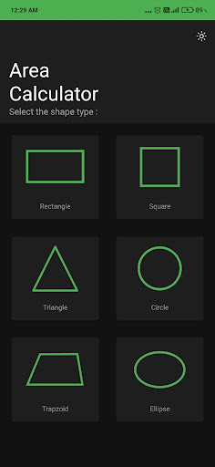Land Area Calculator Screen 3