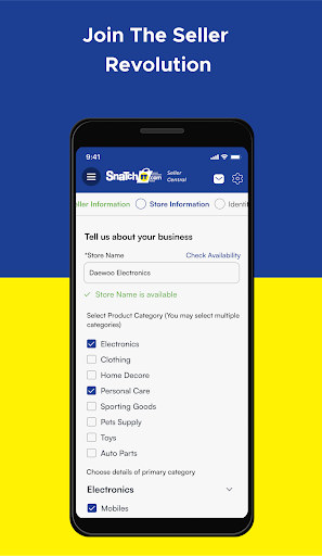 SnatchIT Seller Screen 3