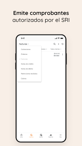 Factor Invoice / SRI Invoicing Screen 2