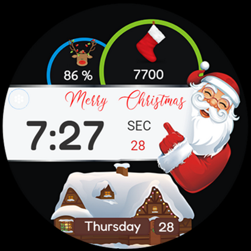 Christmas Digital Watchface for  Android – Latest Version & Features app icon