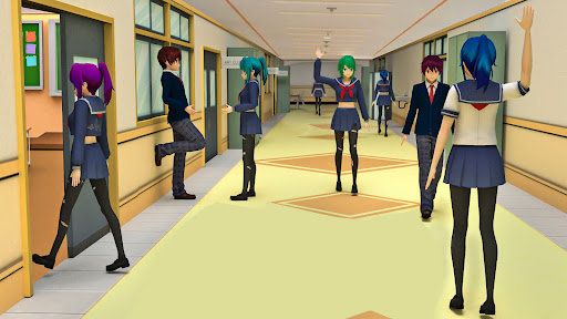Trò chơi anime: High School Gi Mod ALL MỞ KHÓA