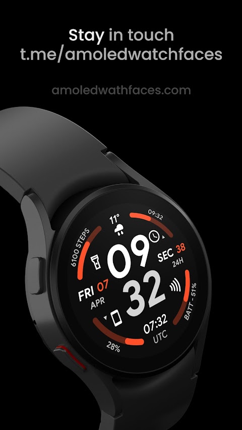 Tempo: Wear OS watch faceのおすすめ画像3