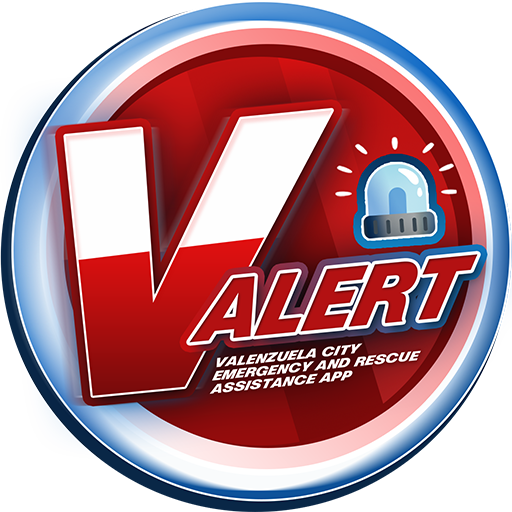 V-Alert Button logo