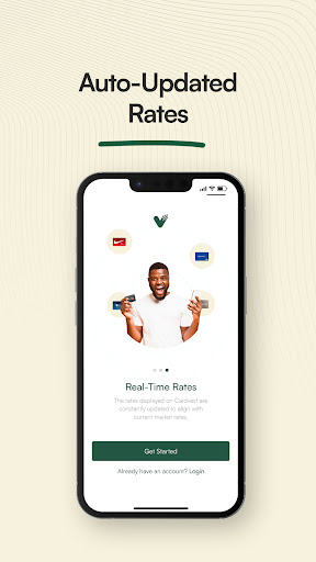 Screenshot of CardVest - Buy, Sell GiftCards