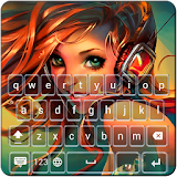 Fantasy Girl Keyboard Themes icon