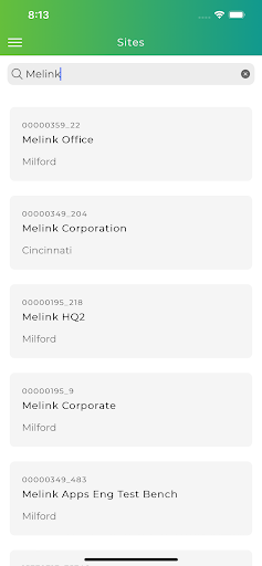 Melink Cx Screen 2