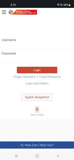 Android application BCCB DigiTouch screenshort