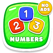 Learning numbers 123 kids - Count Trace And Quiz