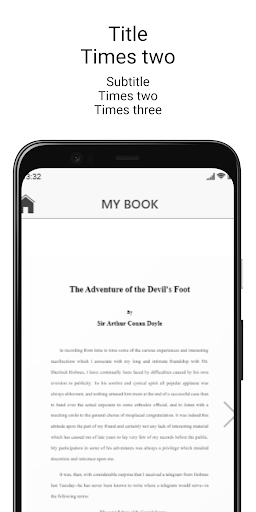 DEVILS FOOT- Play & Read Screen 3