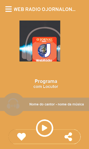 WEB RADIO OJORNALONLINE Screen 2