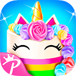 Unicorn Frost Cakes Shop - Baking Games for Girls Apk