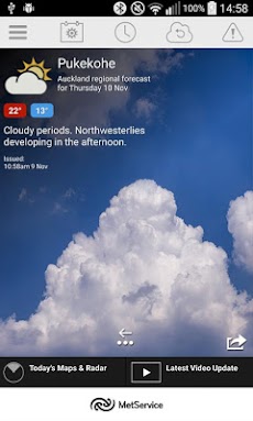 MetService Rural Weather Appのおすすめ画像1