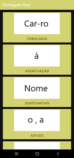 Português Raiz Screen 3