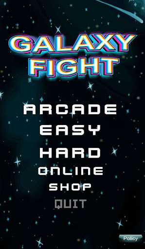 Android application Galaxy Earth Fight screenshort