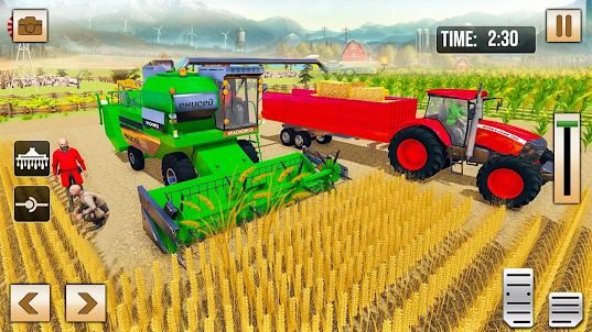 Real Tractor Modern Farming 3D