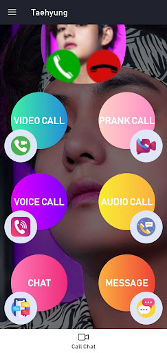 Kim Taehyung Video Call Prank Screen 2