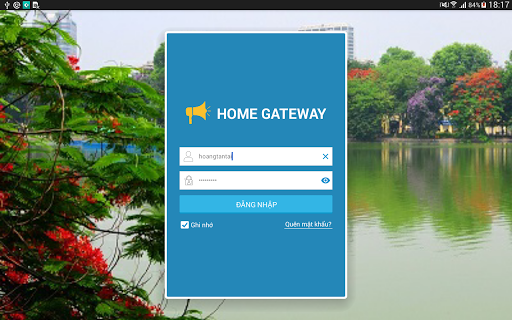 Home Gateway Screen 3