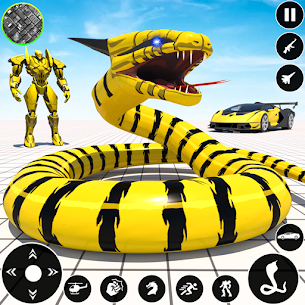 Anaconda Robot Transform Wars 1