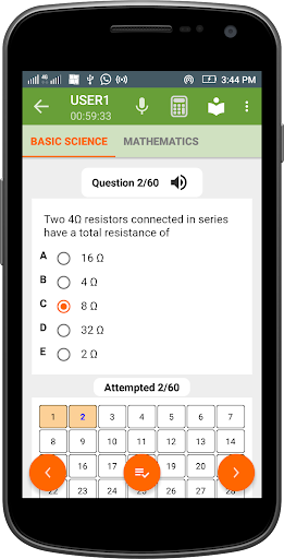 Android application BECE TestDriller 2024 screenshort