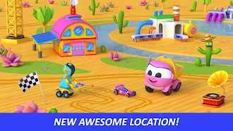 Game screenshot Leo and Cars World: kids games mod apk