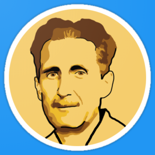 1984 Novel English-Arabic logo