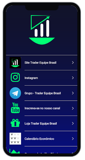 Android application Trader Equipe Brasil screenshort