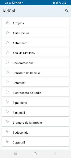 KidCal Medicina Screen 2