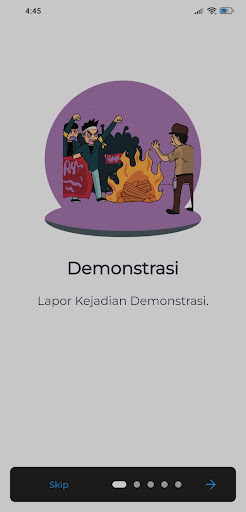 Android application Silat screenshort