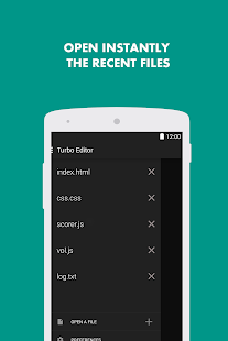 Turbo Editor // Text Editor Screenshot