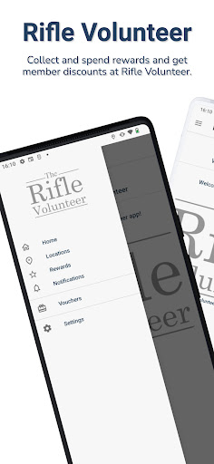 Android application Rifle Volunteer screenshort