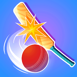 Gambar ikon Permainan Tongkat Kriket
