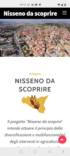 Android application Nisseno da scoprire screenshort