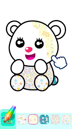 Game screenshot プリンセスガールぬりえゲーム apk download