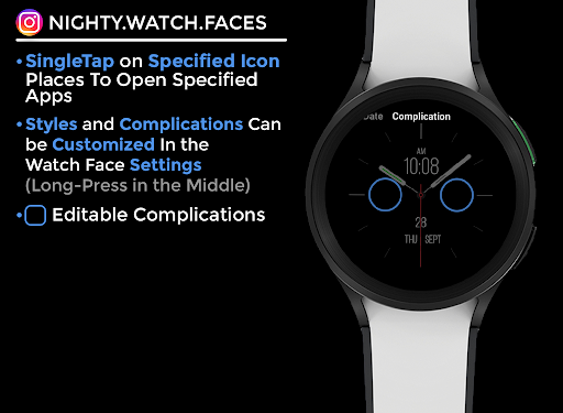 Nightmax - watch face