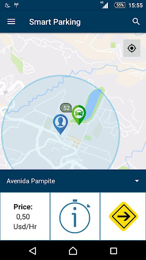 Movistar Smart Parking Screen 3