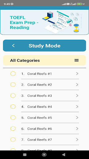 TOEFL Exam Prep - Reading Screen 2