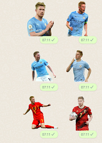 Screenshot 3 Kevin De Bruyne Stickers android