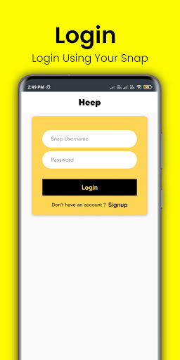 Heep - Find  make new friend on snapchat