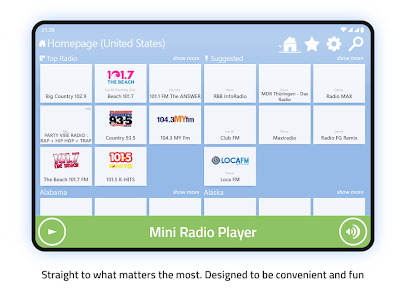 Mini Radio Player  screenshots 16