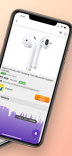 Price History: Track and save! Screen 2