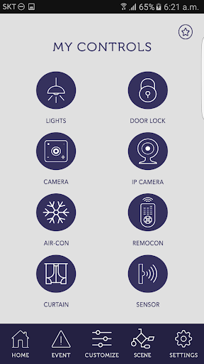 TrueEye SmartHome Screen 2