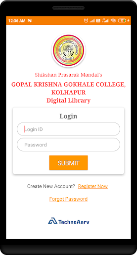 GKG College Library Screen 2