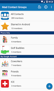 Mad Contact Groups Screenshot