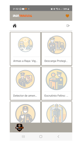 IronTraining Screen 2
