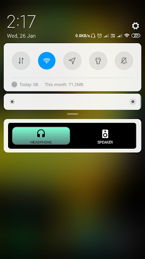Android application Disable Earphone/Headphone screenshort
