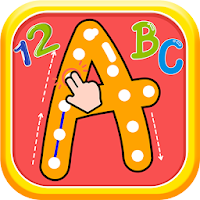 ABC dot to dot Connect Letters - relaxing puzzles