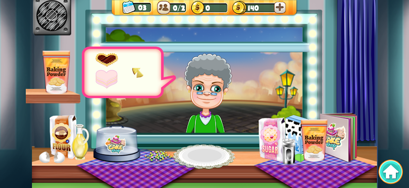 #3. Cake shop store (Android) By: TrueVision