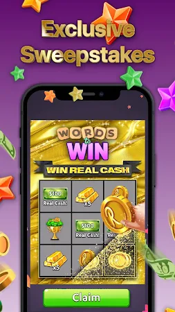 Game screenshot Words to Win: Real Money Games hack
